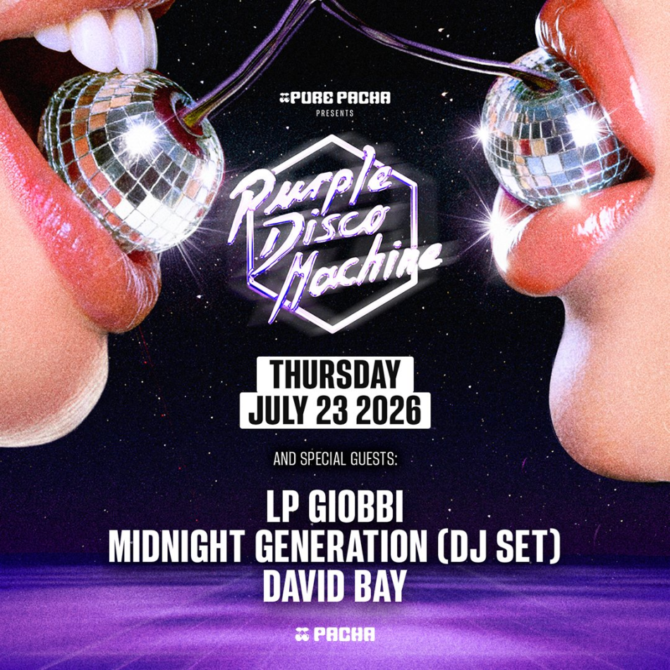 PURPLE DISCO MACHINE | PURE PACHA