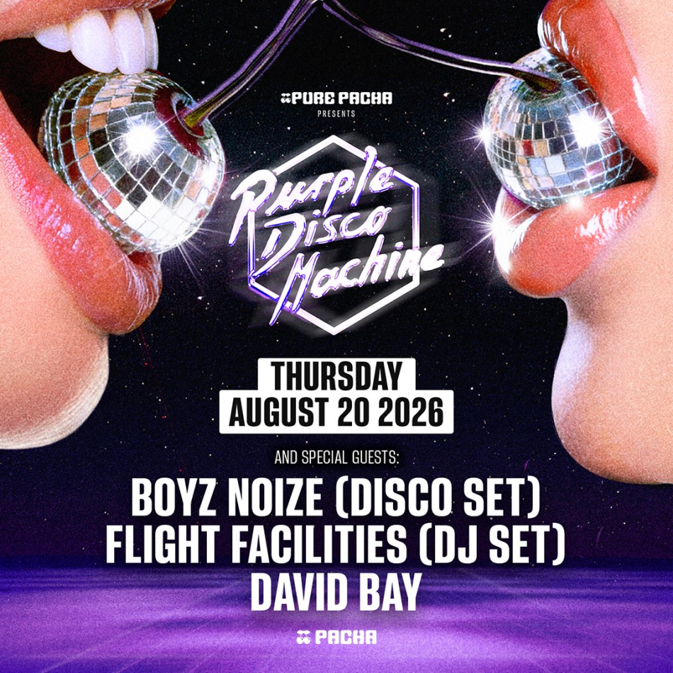 PURPLE DISCO MACHINE | PURE PACHA
