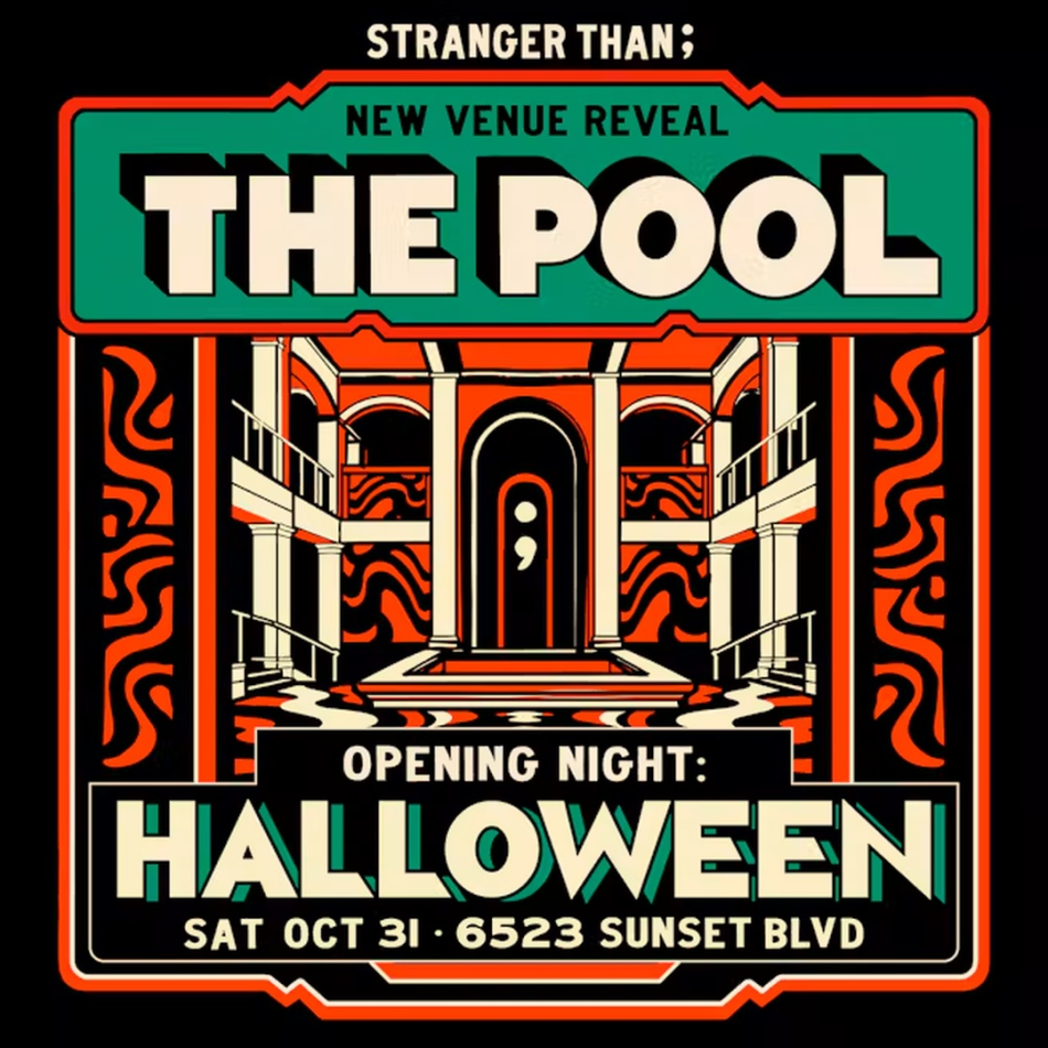 "THE POOL" Opening Night // Official Mayan Warrior Afterparty